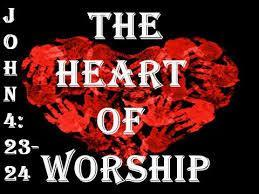 (John 4:23-24) Worship helps us to connect with the heart of God King David who was a man after God s own heart wrote, I will praise You,