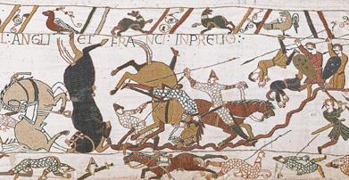 Detail of Bayeaux Tapestry,