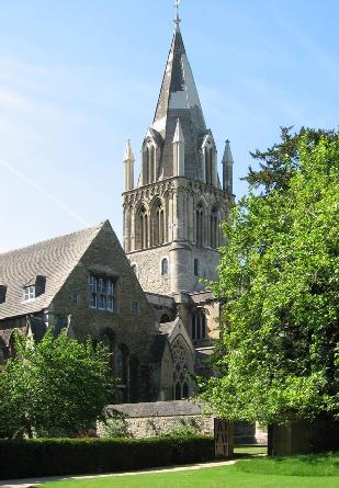 work, and in the 12th century the monastery became the Augustinian priory of St. Frideswide. y the 13th century it was a major place of pilgrimage.