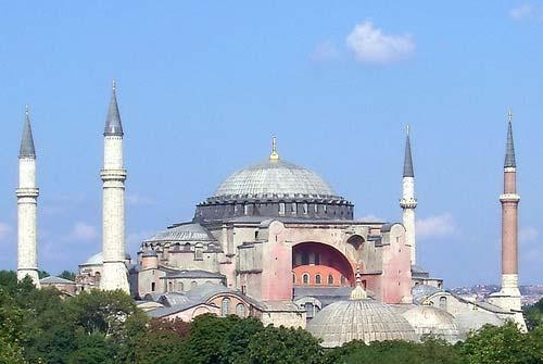 The Hagia Sophia was considered the most splendid church in the Christian world.