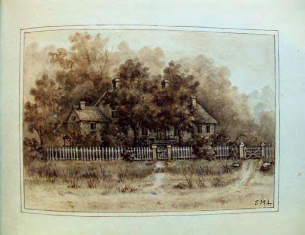 Drawings of Leverich Homestead by Susan M. Leverich Susan M. Leverich, a 7th generation descendent of the Rev. William Leverich, was born in Newtown, Queens Co, Long Island, New York in 1836.