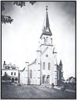 Fox encouraged the parishioners to build a church, and the newly built Holy Cross Church welcomed worshippers in 1886.