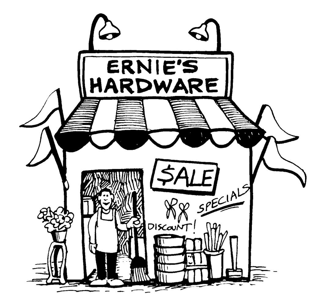 Student Handout 15A.3 Ernie owns this store. He buys merchandise from several large corporations and then decides what the price will be when he resells it to his customers.