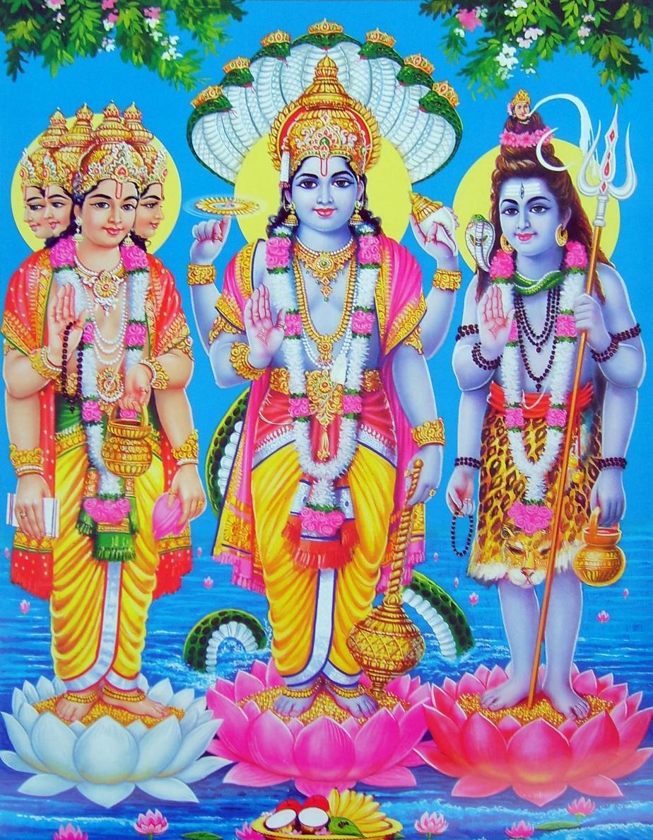Deities Triumvirate: Brahma Created the universe Shiva