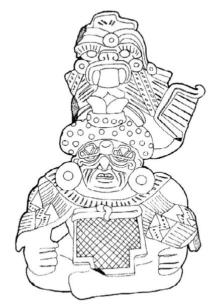 After reviewing many potential Mesoamerican iconographic representations of this organ and over 200 Maya loincloth aprons, I have come to the conclusion that there are a variety of creative ways that
