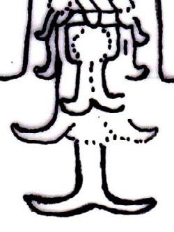 8) Figure 7d (After unknown artist) A word of caution is warranted in the interpretation of these volutes due to their ubiquitous presence in Mesoamerican art and thus I have tried to limit my