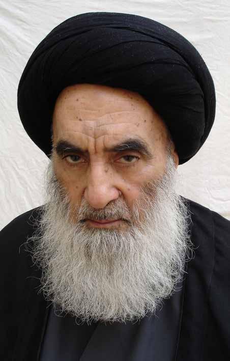 Country: Iraq Born: 4 Aug 1930 (Age 86) Source of Influence: Scholarly, Lineage Influence: Highest authority for 21 million Iraqi Shi a, and also internationally known as a religious authority to