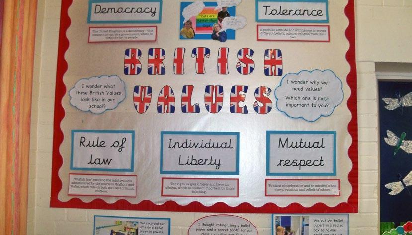 BACKGROUND POLICY Fundamental British values appeared in education guidance in the DfE new Teachers Standards (June 2011 and updated 2013 1 ).