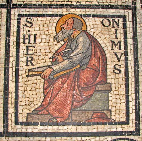 Important Symbolic Figure: St. Jerome: he lived ca. 347-420 St.