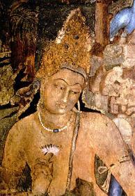 Since 1983, the Ajanta Caves have been a UNESCO World Heritage Site. The caves are in a wooded and rugged horseshoe-shaped ravine about 3½ km from the village of Ajintha.