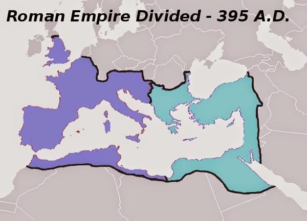 DIVISION OF THE EMPIRE AND LAST LEGS OF WESTERN ROME -Diocletian