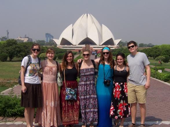 Lotus Temple Baha i House of Worship all religions invited to worship here Built in