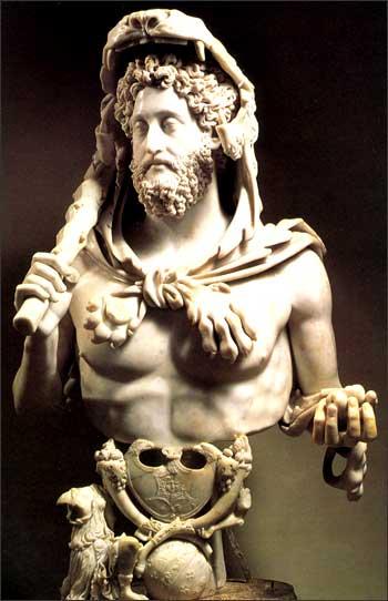 M. Aurelius and Commodus Marcus Aurelius was all these things His son Commodus (AD 180 192) was NOT Rejected his father s lifestyle and policies Extravagent, indulgent Relied upon favorites