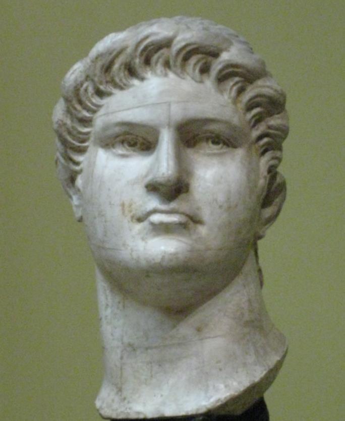 NERO 54-68 AD Claudius stepson