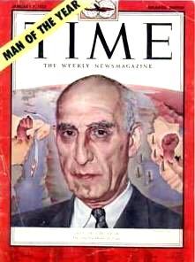 Mohammed Mossadegh Democratically elected Prime Minister of Iran Very popular