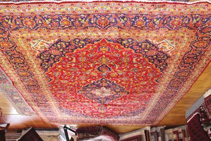 x 300 cm Wool - Cotton Kashan