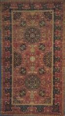 Chelsea Carpet Persian handmade carpet discovered at an antique dealer in Chelsea, London.