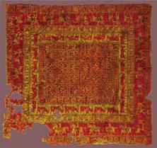 GLOSSARY Pazyryk Carpet One of the oldest carpets in the world, around 400 500 BC.