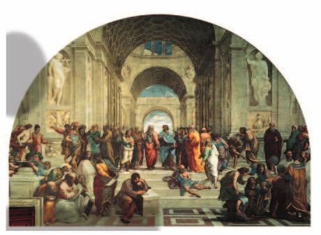 Raphael History through Art School of Athens by Raphael Raphael created this painting for the pope to show the unity of Christian and classical works.