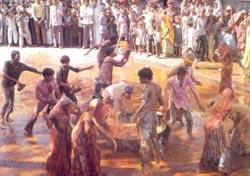 festival of colors commemorating the