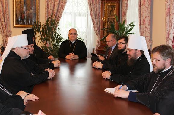 UOCC Delegation to Ukraine KYIV, UKRAINE On February 19, 2015, the Ukrainian Orthodox Church of Canada delegation continued its visitation to Kyiv, The delegation of the UOCC, joined by the UOC of