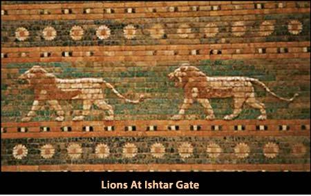 human race. Babylonian Empire. These four beasts represent the same kingdoms that we saw in Daniel 2. The first one is a winged lion. The first was like a lion and had the wings of an eagle.