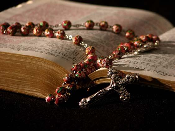 THE ROSARY THE ROSARY a certain form of prayer wherein we say fifteen decades (or tens) of Hail Marys with an Our Father between each ten,