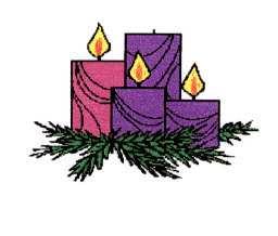 Advent Activity Make an advent wreath. You will need four or five candles: 3 purple.
