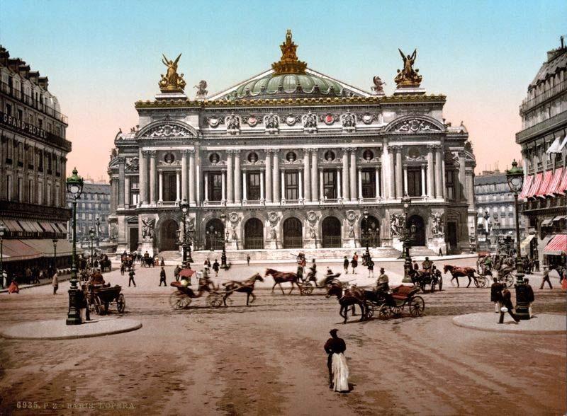 Paris Opera (designed by Garnier, built during