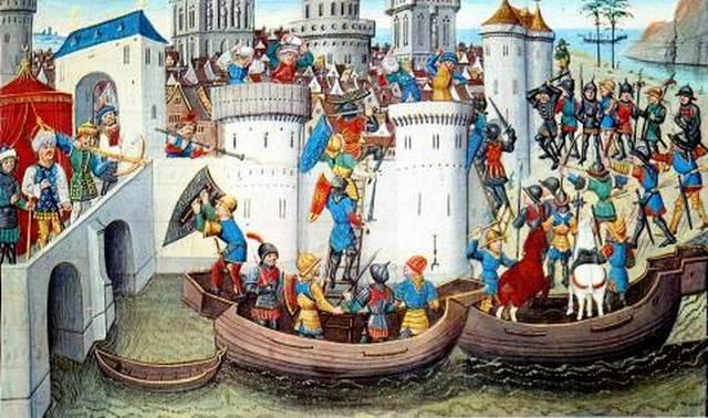 The Fourth Crusade The truce did not last, and a fourth crusade was launched in 1202-1204. To pay Italian traders who were transporting the Crusaders they agreed to attack the Byzantine city of Zara.