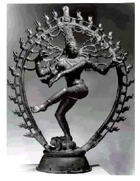 Shiva (Nataraja( Nataraja) Lord of the dance Nata = dance Raja = lord