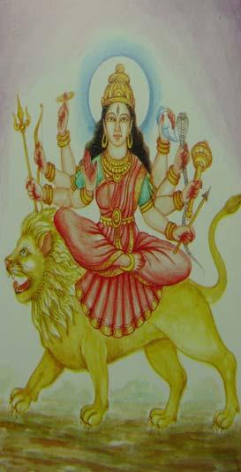 Consort of Shiva : Durga /