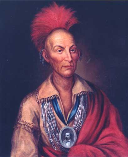Chief Black Hawk of the Fox and Sauk fought rather than leave Illinois.