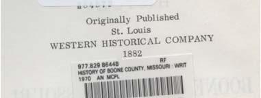 County Histories And YOUR