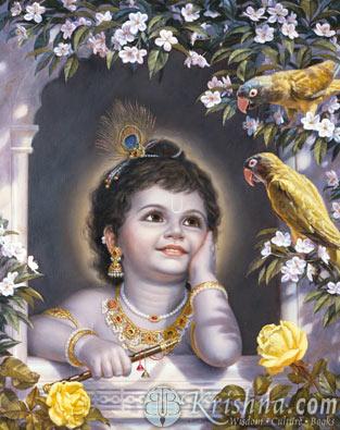 BRAHMA SAMHITA Isvarah parama Krishna Saccid ananda vigraha Anadir adir govindah Sarva karana karanam Krishna