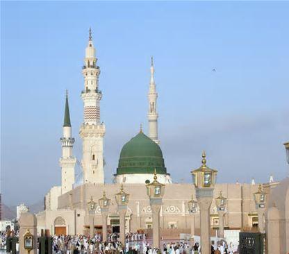 Medina's importance as a religious site derives from the presence of Al Masjid Al-Nabawi or The Mosque of The Prophet.