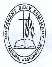 TO ALL PROSPECTIVE OR ENROLLED STUDENTS Catalog Policy and Regulations: Covenant Bible Seminary s catalog is prepared by the Office of the President, and copies of this catalog and other literature
