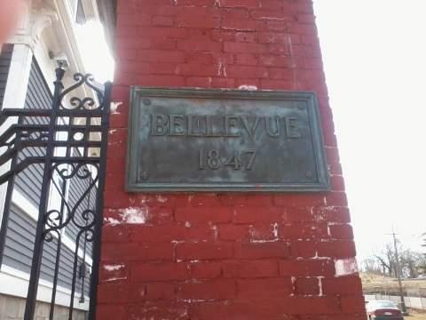 BELLEVUE ENTRANCE The Bellevue was established in 1847, at 170 May Street in Lawrence, MA.