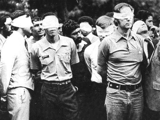 Topic 1: The Iranian Hostage Crisis On the morning of November the 4 th, the American Embassy in Tehran was stormed, and more than 60 Americans were taken hostage.