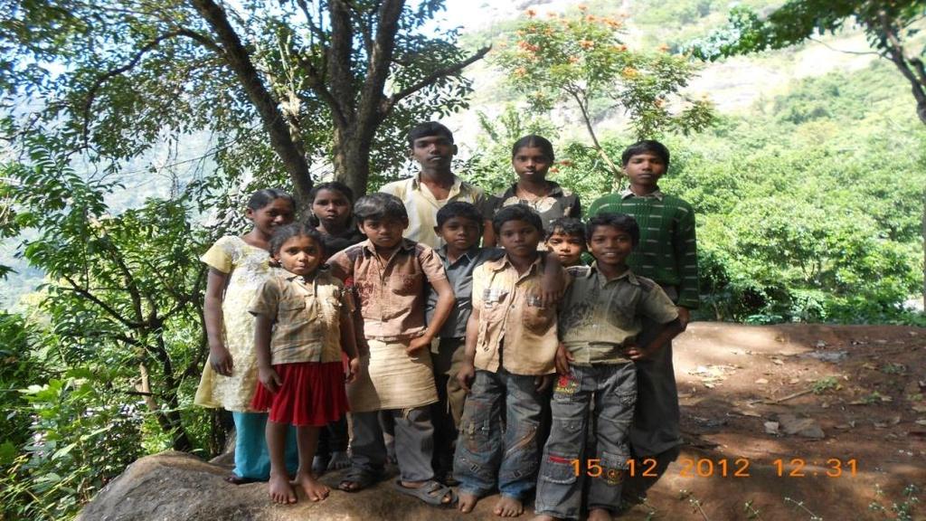 Few school going adolescents in the area On the way to Velarikombai A dense forest Bibliography [1]. ArabindaPoddar (1970) Man, Science & Society, N.K. Gossain& Co. Pvt. Ltd. Calcutta, India. [2].