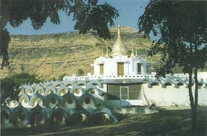 The landscape is dotted with these monuments and every village has its stupa, though sometimes of modest size and whitewashed instead of gilded.