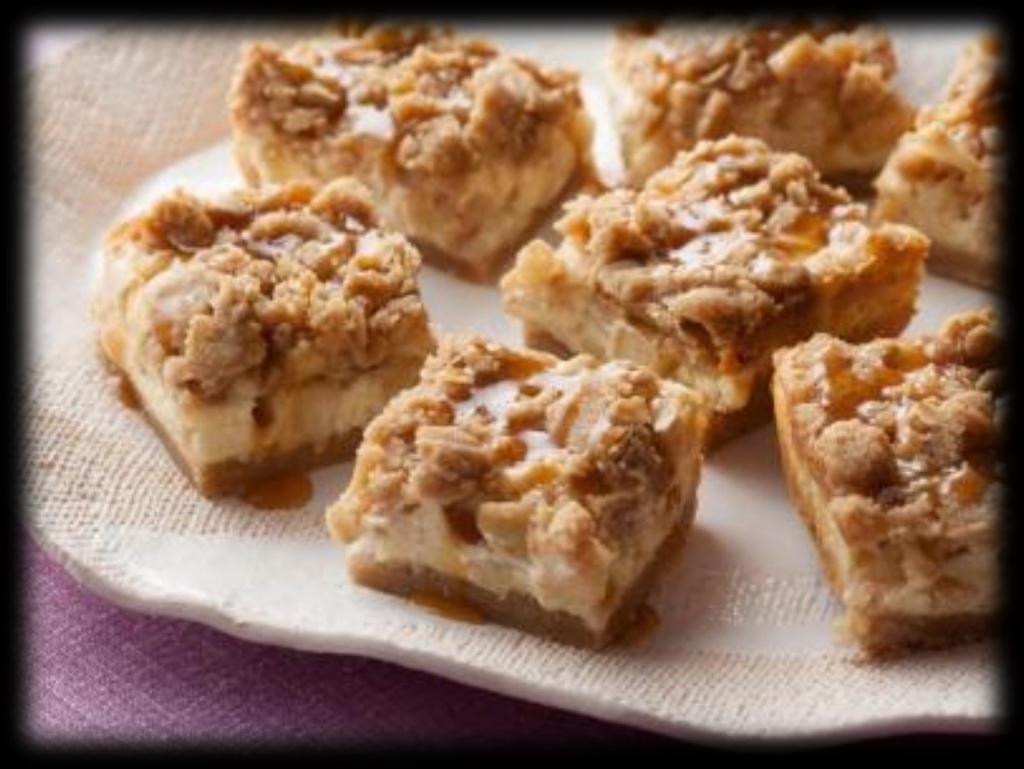 SCBC NEWSLETTER Page 7 Ingredients 2 cups all-purpose flour 1/2 cup firmly packed brown sugar 1 cup (2 sticks) butter, softened 2 (8-ounce) packages cream cheese, softened 1/2 cup sugar, plus 2