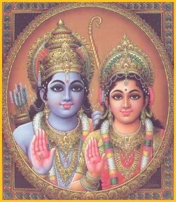 SITA - RAM The marriage of Sri Ram and Ma Sita is the