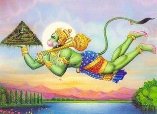 HANUMAN AND LAKSHMAN Lakshman felt unconscious when attacked by Meghanada, Ravana s son, who was an expert in black magic