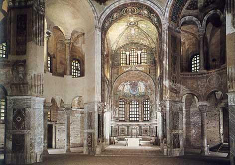 Vitalus/patron saint of Ravenna Central plan/octagon Built from