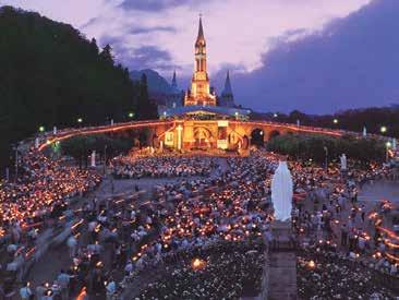 One person who has had the privilege of making that pilgrimage many times is Frances (Fran) Salaun, OFS, and she will be our leader during the Lourdes Virtual Pilgrimage Experience here at St.