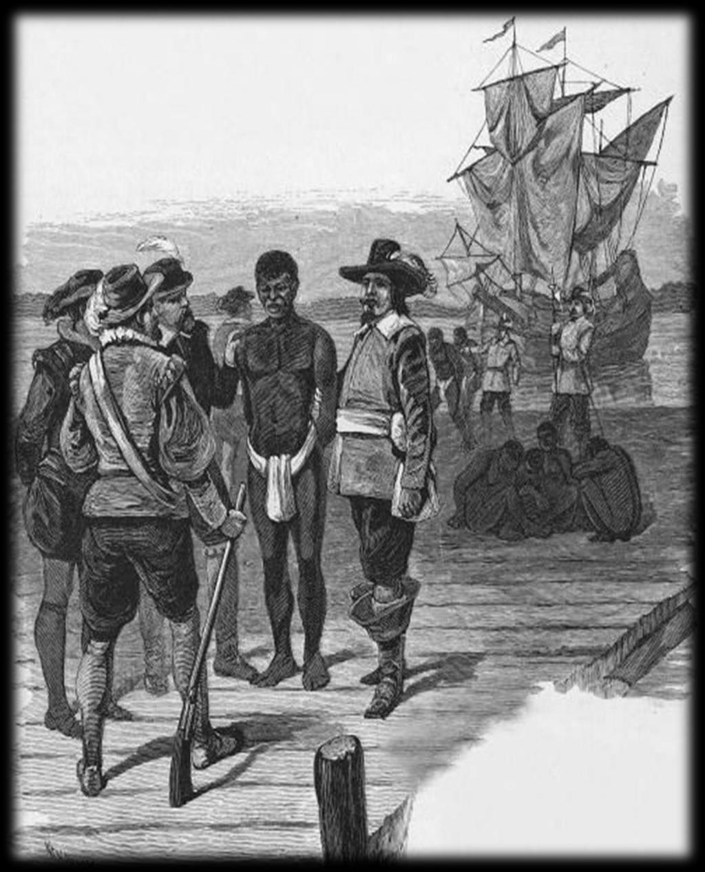Birth of American Slavery The Dutch brought the first black labor to the colony as servants, to be freed after serving time as laborers.
