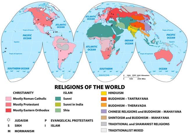 Religions of the World Hearths of Religion and Philosophy by 500 BCE Slide 13 of 56 Slide