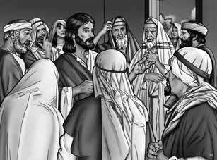 Lesson Flashcard 1-1 «Introduction: Don t push anymore! Don t push anymore! There is no more room inside! «Progression of events: Many people gather to hear Jesus talking about God.