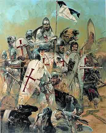 During the First Crusade Christians captured Jerusalem in 1099 and established